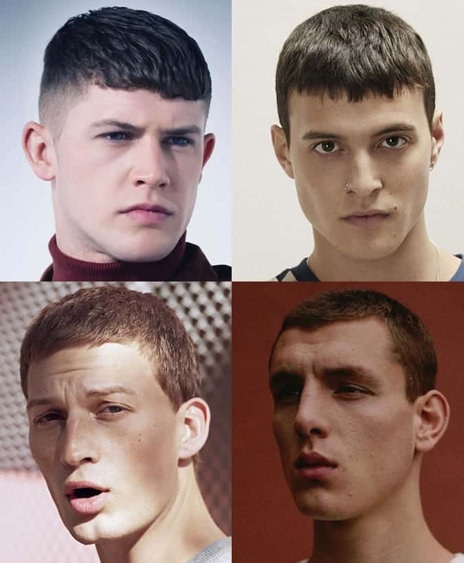 Men's short textured cropped hairstyles