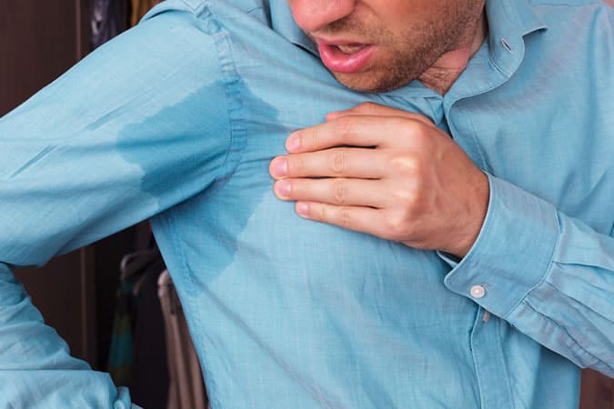 Men's Sweat Marks On Your Shirts