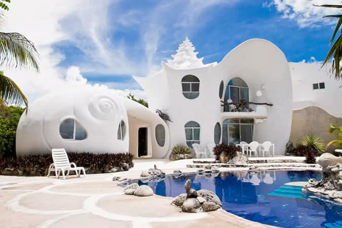Seashell House, Isla Mujeres, Mexico