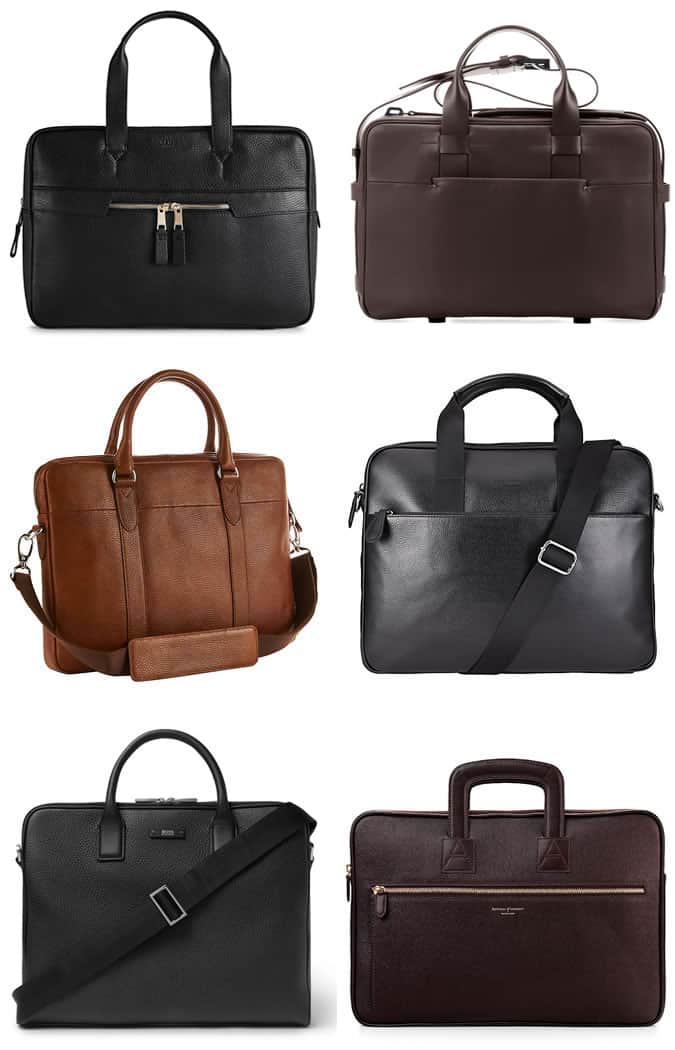 Men's Modern Soft-Sided Briefcases