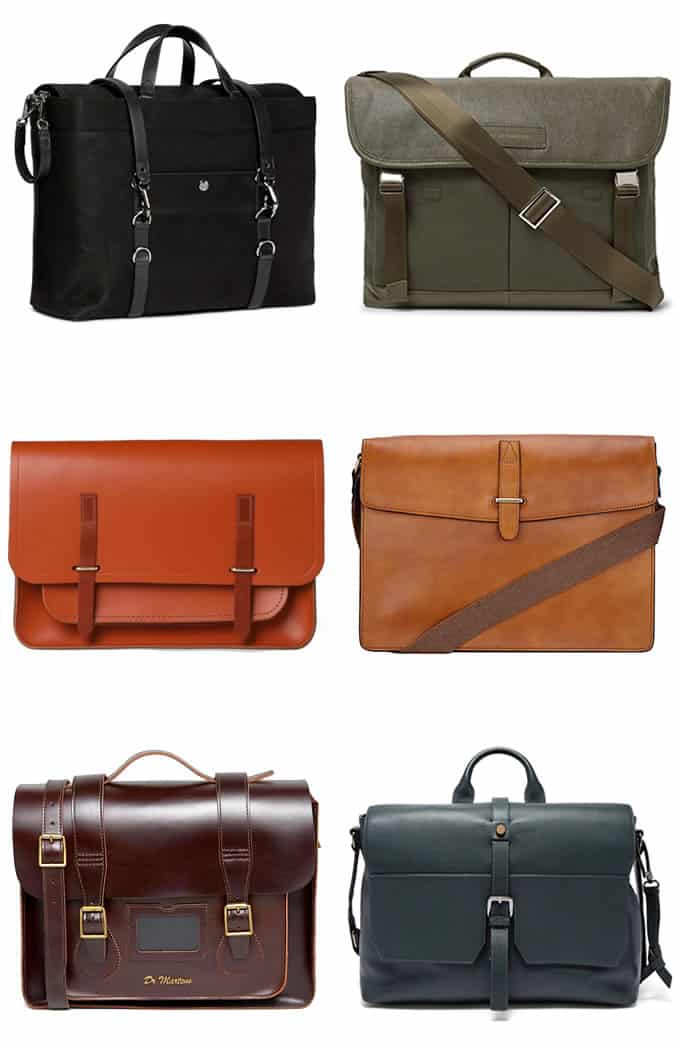 Men's Modern Satchels and Messenger Bags