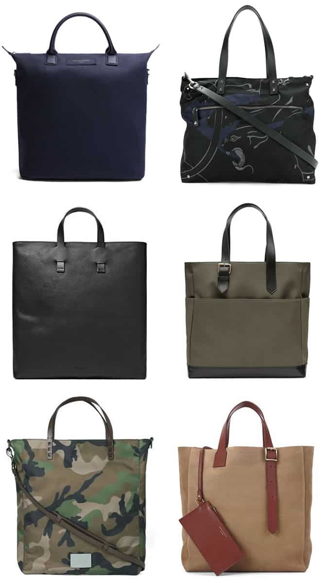 Men's Luxury and Printed Totes