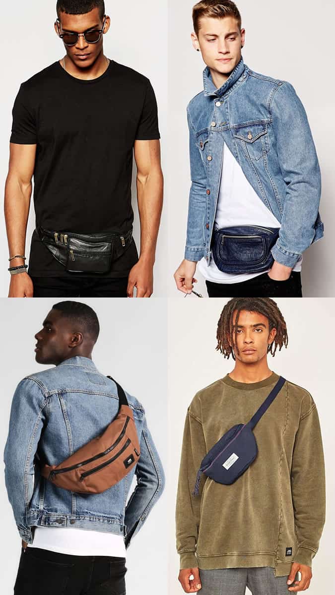 Men's Bum Bags Outfit Inspiration Lookbook 2017 Bag Trends