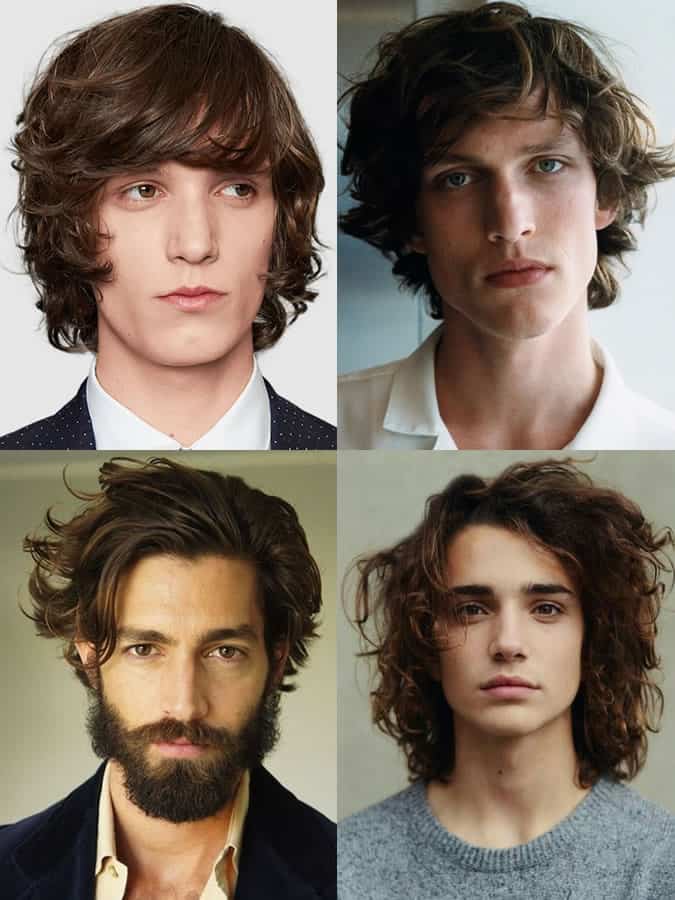 Men's Long Wavy Hairstyles