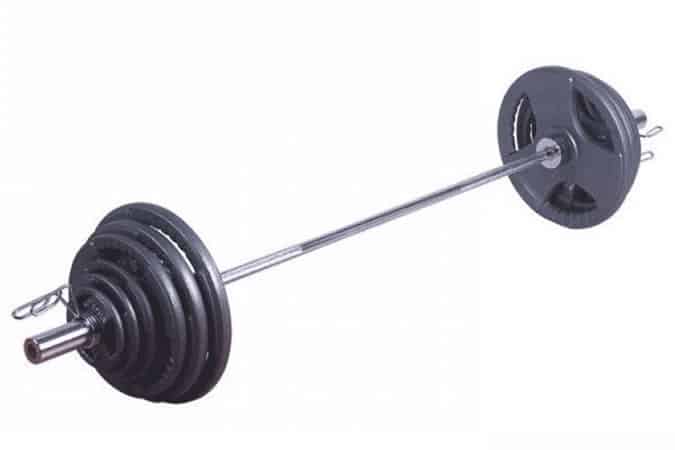 Body Power 145Kg TRI-GRIP Olympic Weight Set