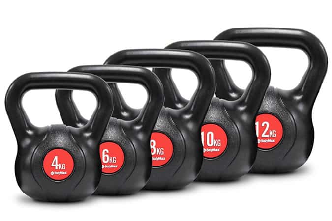 Bodymax PVC Vinyl Kettlebell Set