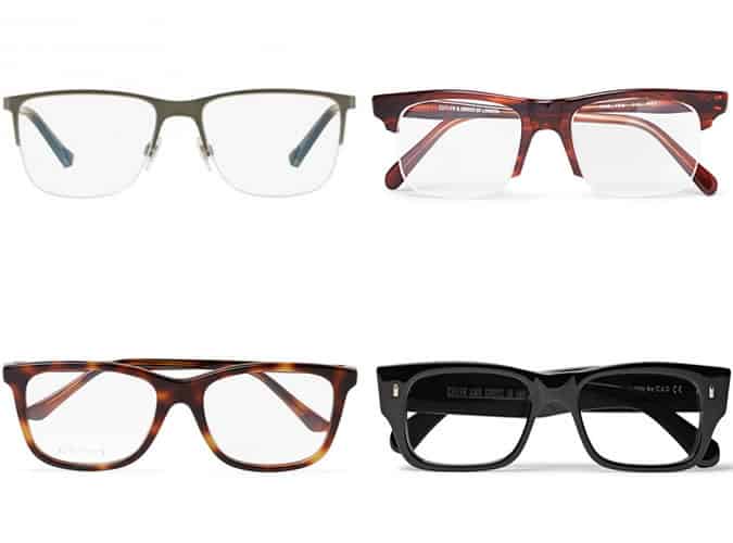 Men's Glasses and Spectacles for Round Face Shapes