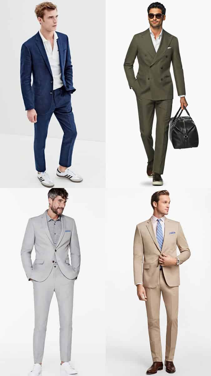 Men's Lightweight Spring Suits and Tailoring outfit inspiration lookbook
