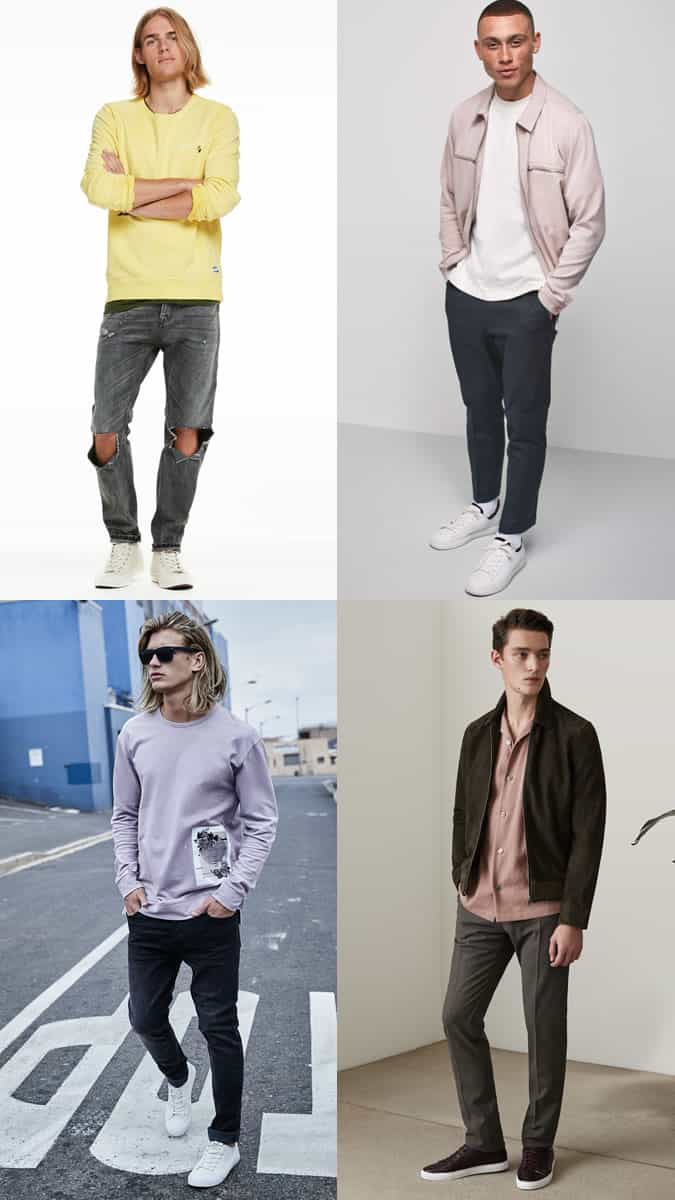 Men's Pastel Clothing Spring/Summer Outfit Inspiration Lookbook