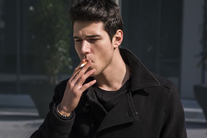 smoking is a habit that will age you