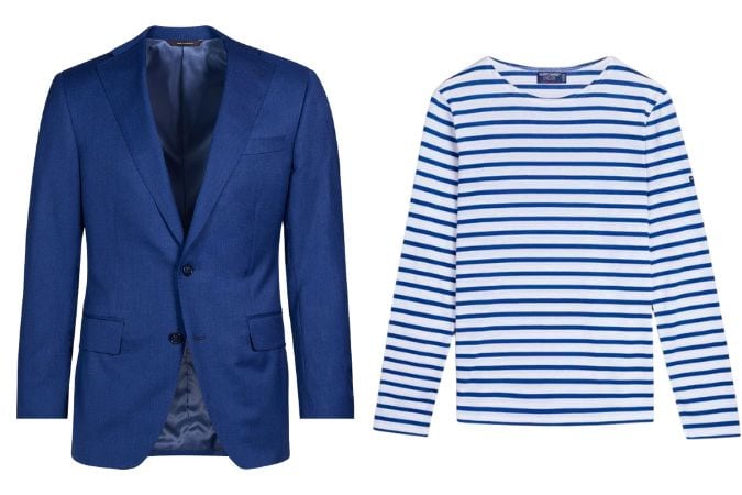 Men's Breton Top and Suit