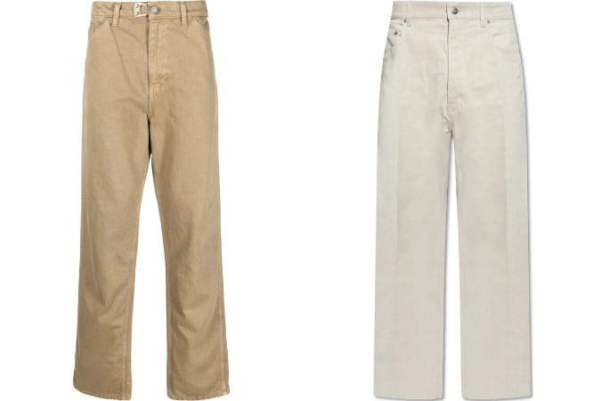 Men's Relaxed Leg Chinos/Trousers