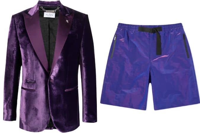 Men's Purple Clothing