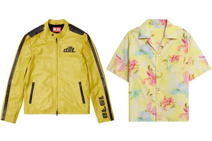 Men's Yellow Clothing