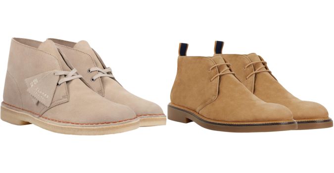 Men's Suede Desert Boots
