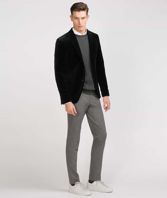 Men's Outfit Inspiration Lookbook - Tweed/Wool Blazer + Jeans