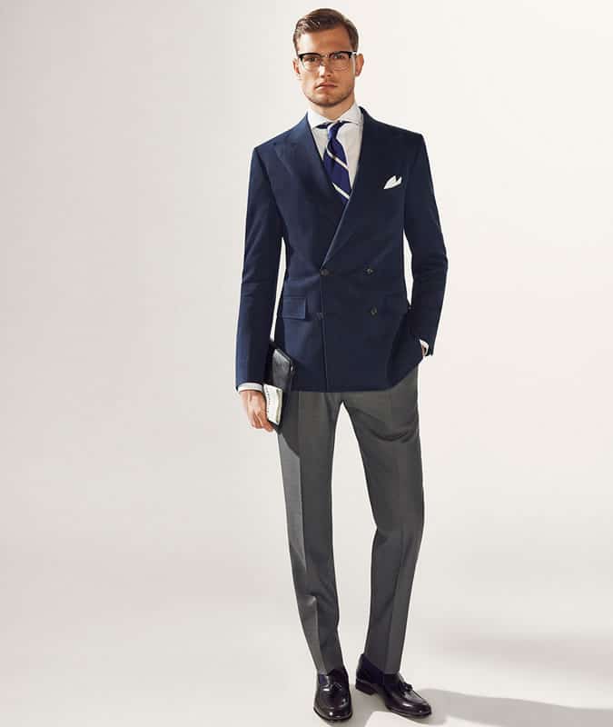 Men's Outfit Inspiration Lookbook - Tweed/Wool Blazer + Jeans