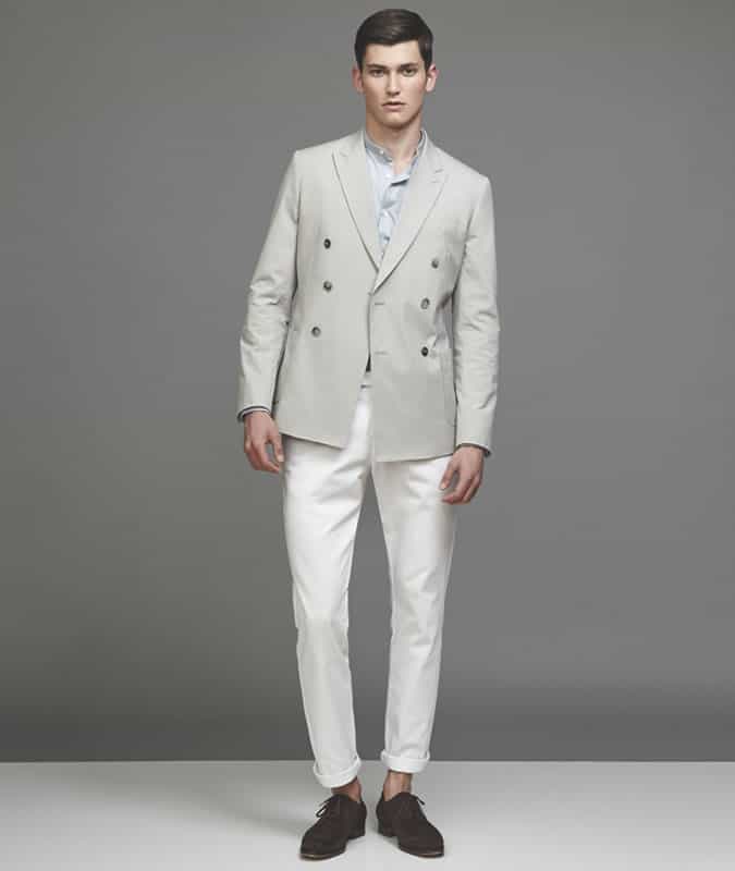 Men's Outfit Inspiration Lookbook - Tweed/Wool Blazer + Jeans