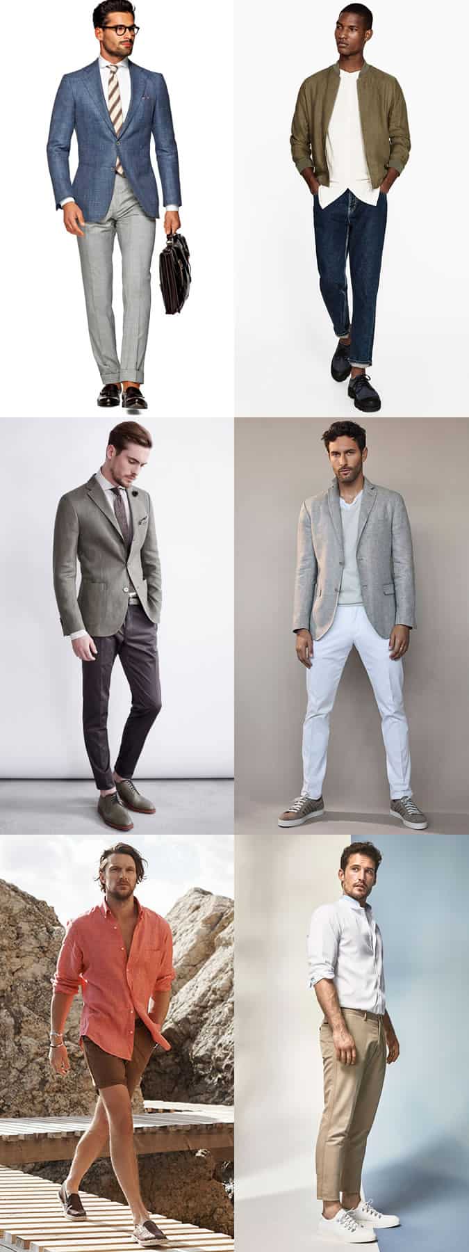 Men's Linen Outfit Inspiration Lookbook