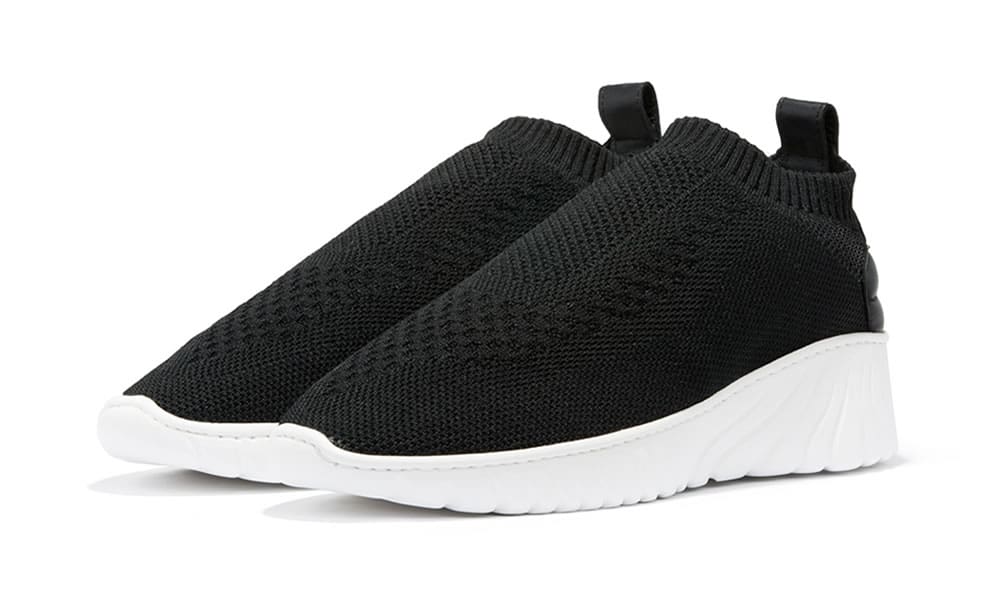 Filling Pieces Roots Runner Knits Black