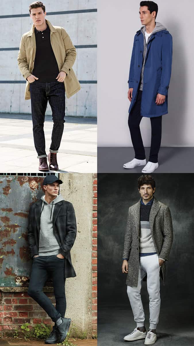 Men's Smart coats and casual pieces outfit inspiration lookbook