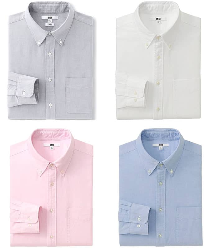 Men's Uniqlo Oxford Shirts