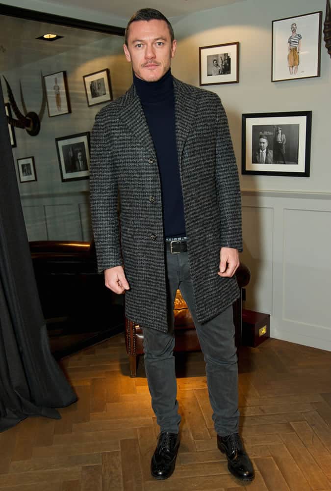 The Luke Evans Style Lookbook