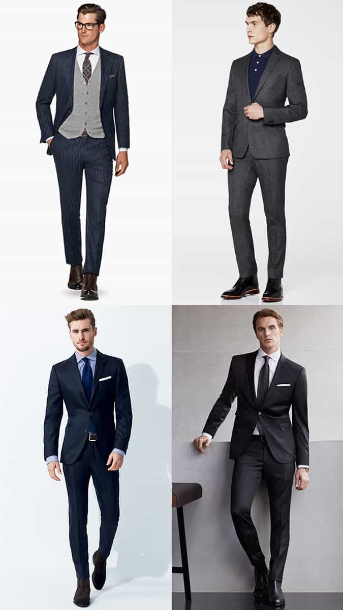 How to wear boots with a suit