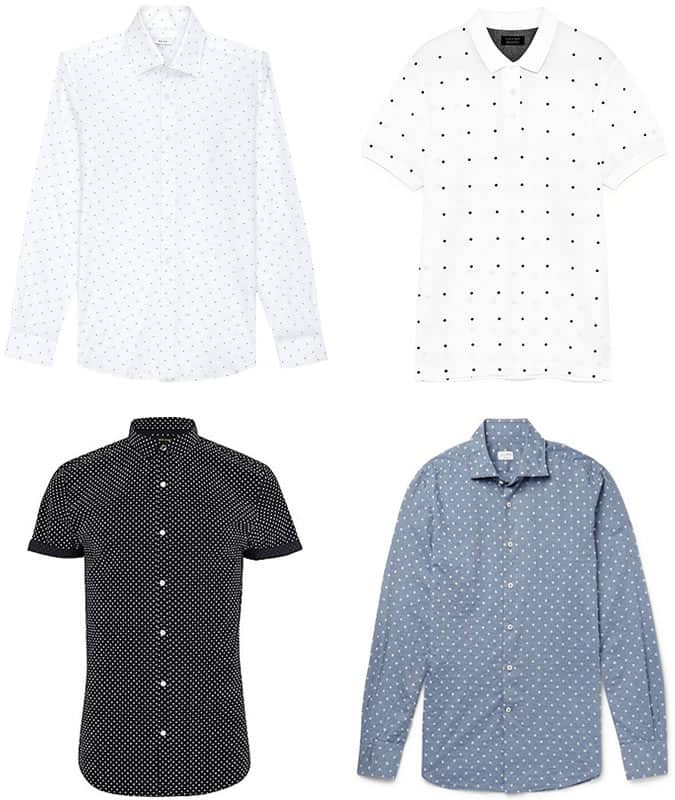 Men's Polka Dot Clothing
