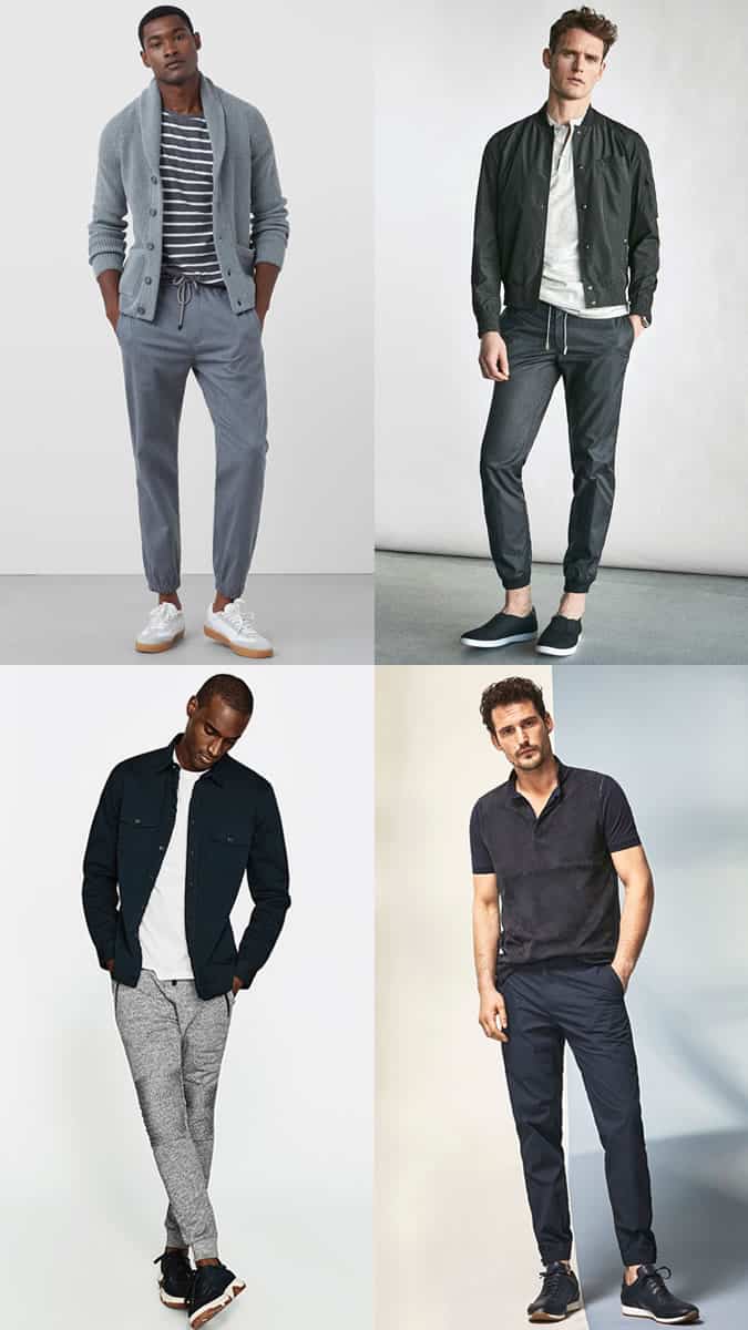 Men's Joggers And Trainers Outfit Inspiration Lookbook