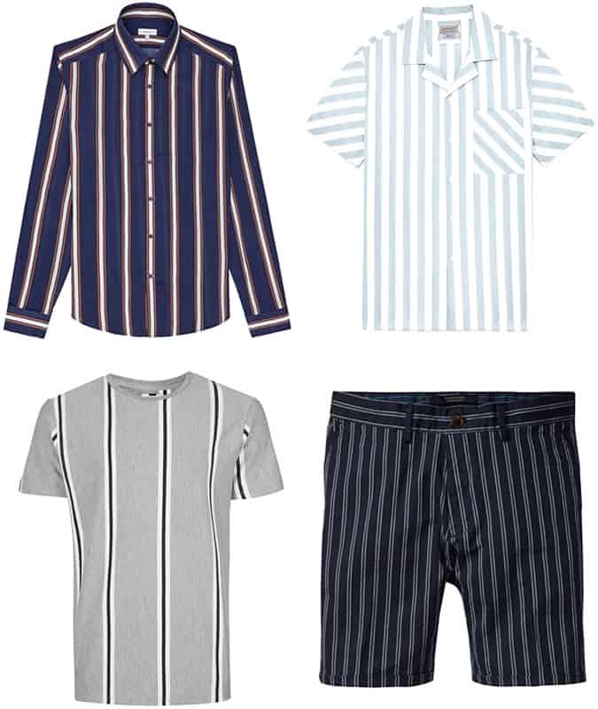 Men's Vertical Stripe Clothing