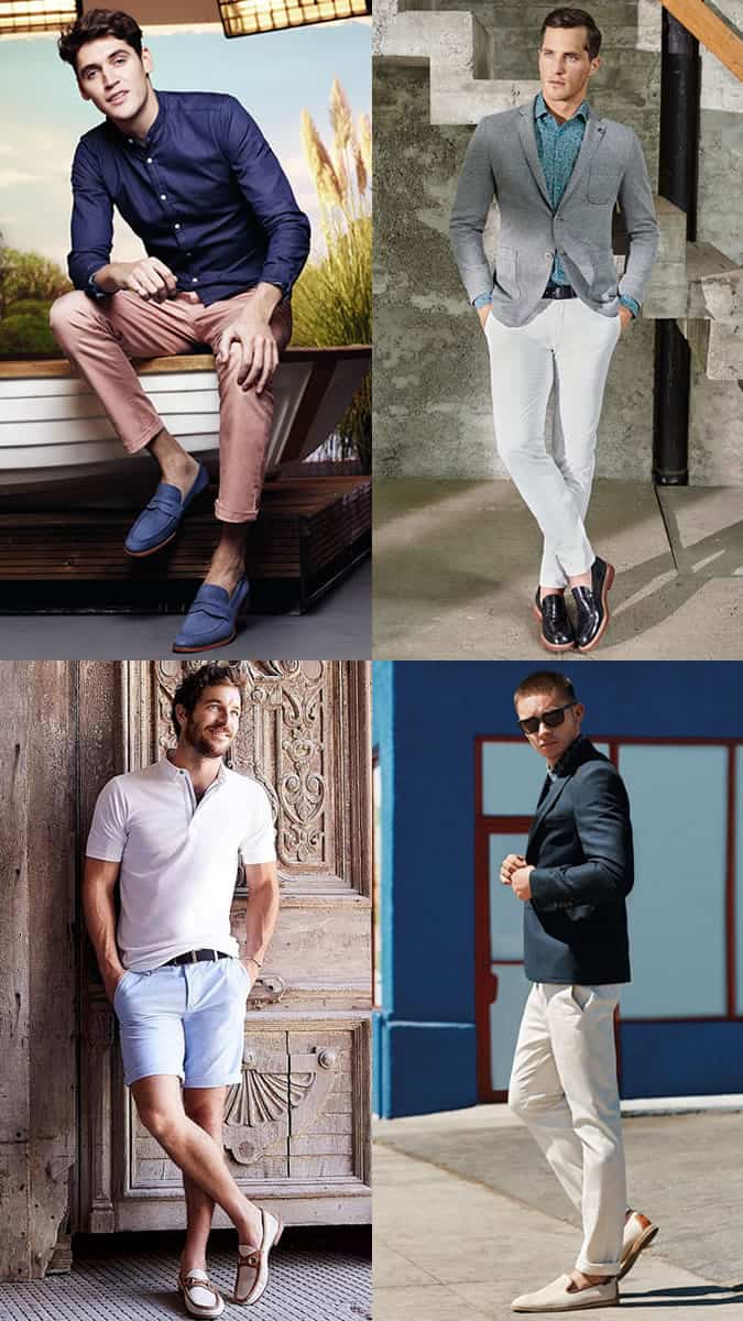 Men's Luxe Loafers and Slippers Outfit Inspiration Lookbook