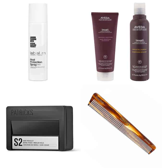 Men's Long Hair Styling Products