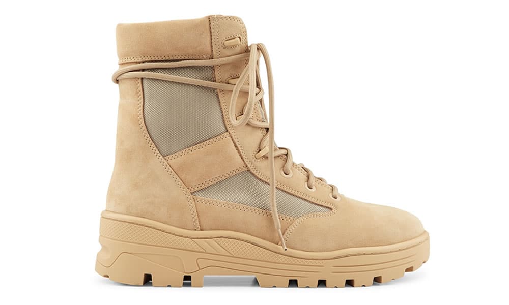 Yeezy Season 4 Sand Combat Boots