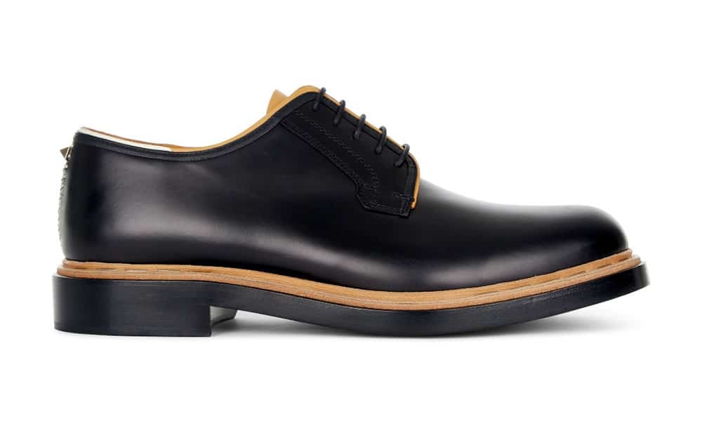 Valentino Leather Derby Shoes