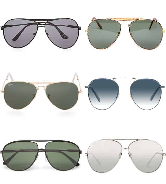 Men's Aviator Sunglasses