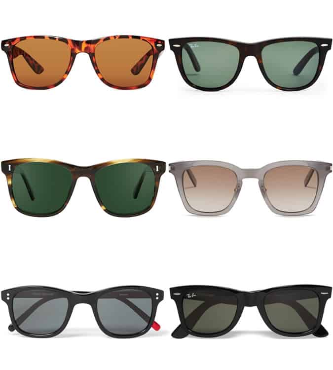 Men's Wayfarer Sunglasses