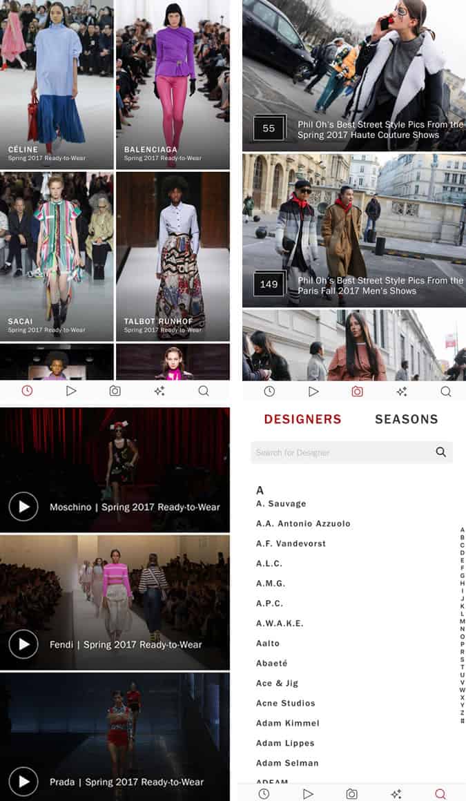 Vogue Runway App
