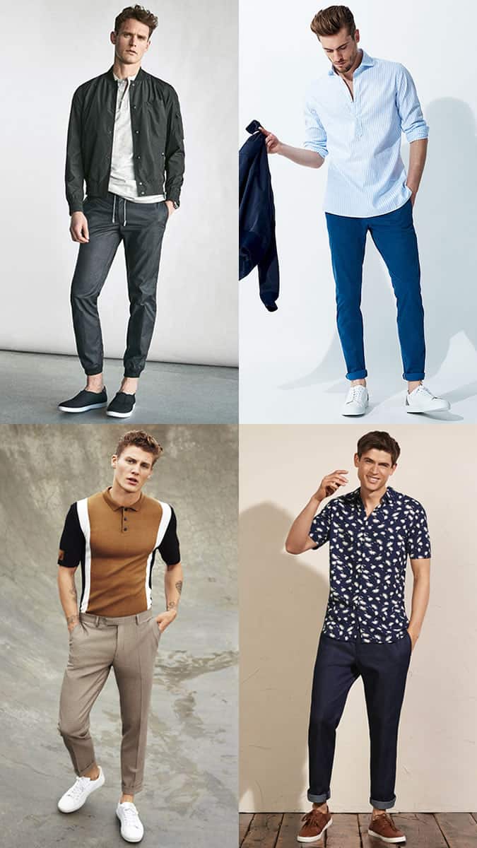 Men's Sockless Summer Outfit Inspiration Lookbook