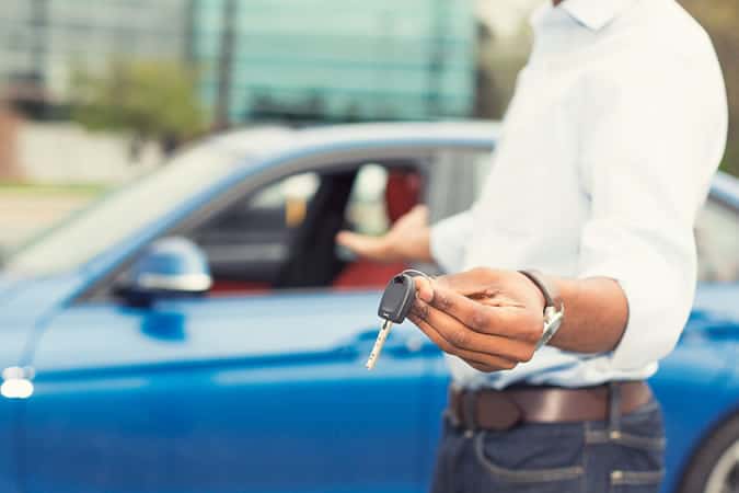 renting a car