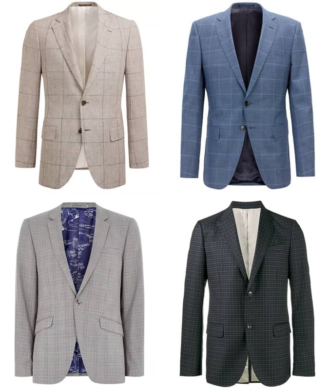 Men's Printed and Patterned Suits