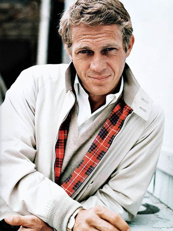 Steve McQueen's Style Fashion Outfit Lookbook