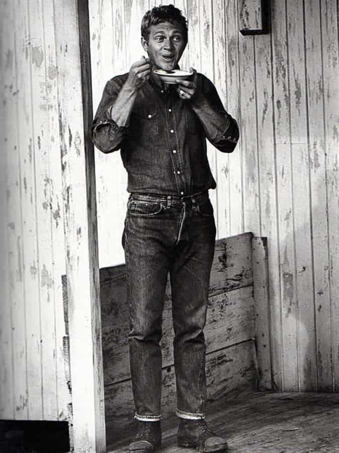 Steve McQueen's Style Fashion Outfit Lookbook
