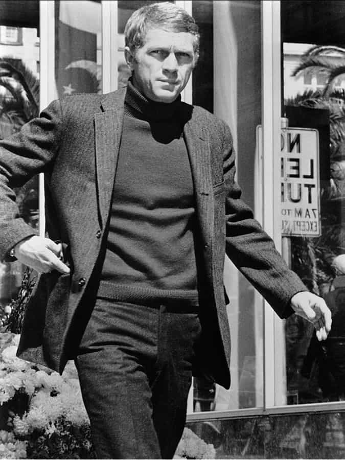 Steve McQueen's Style Fashion Outfit Lookbook