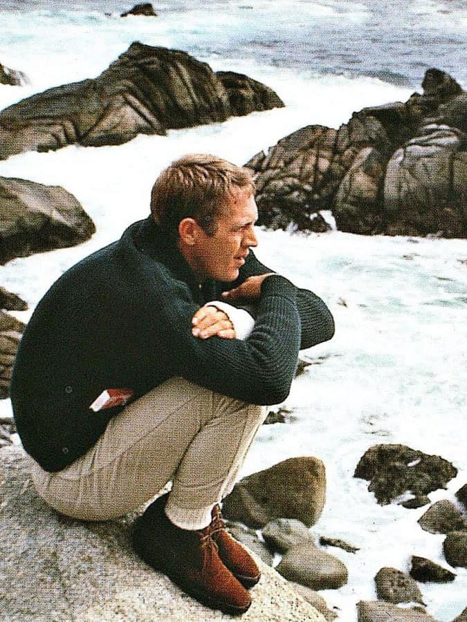 Steve McQueen's Style Fashion Outfit Lookbook