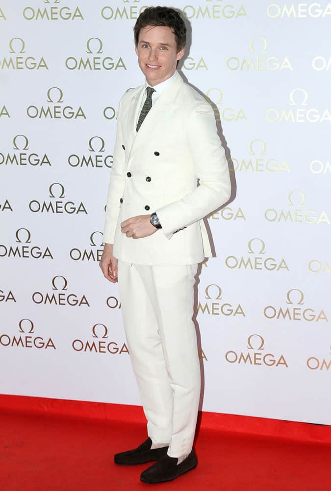 Eddie Redmayne Off-White Suit