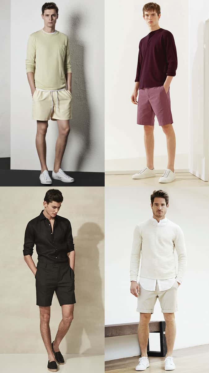 Men's summer tonal and one-colour outfits