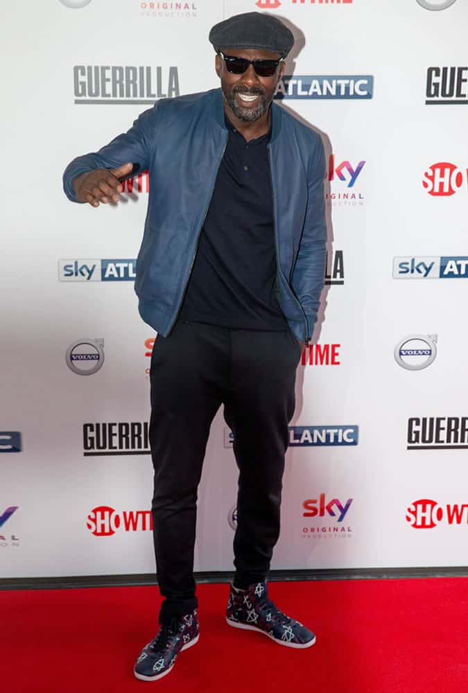 Idris Elba Bomber Jacket 2017