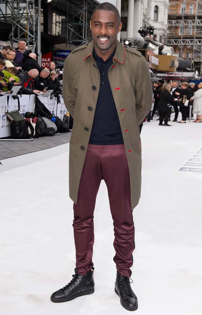 Idris Elba Red Carpet Style 2017