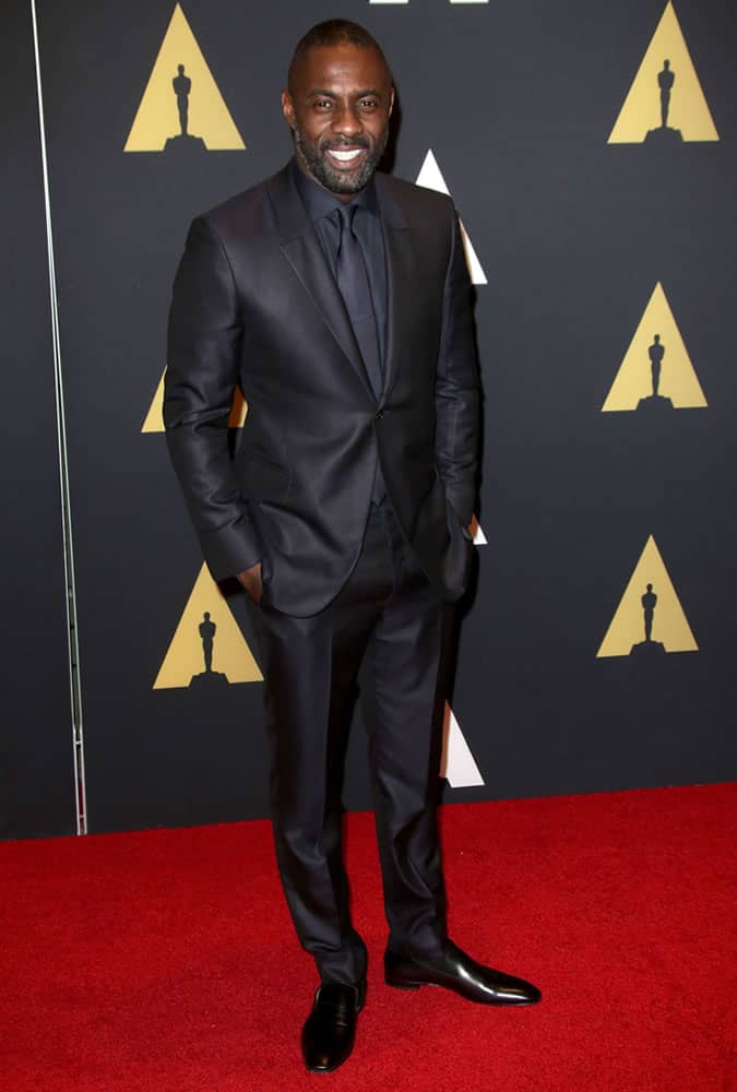 Idris Elba Oscars Red Carpet